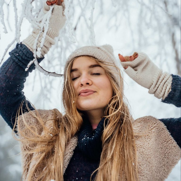 rester mince en hiver
